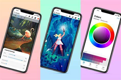 Procreate Pocket feature highlights