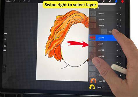 illustration coloring layer Procreate guide