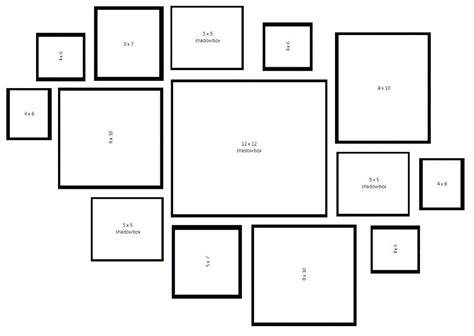 square frame layout diagram