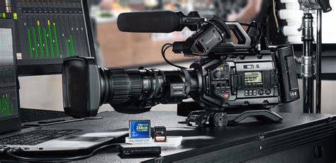 URSA Broadcast system in action with B4 lenses