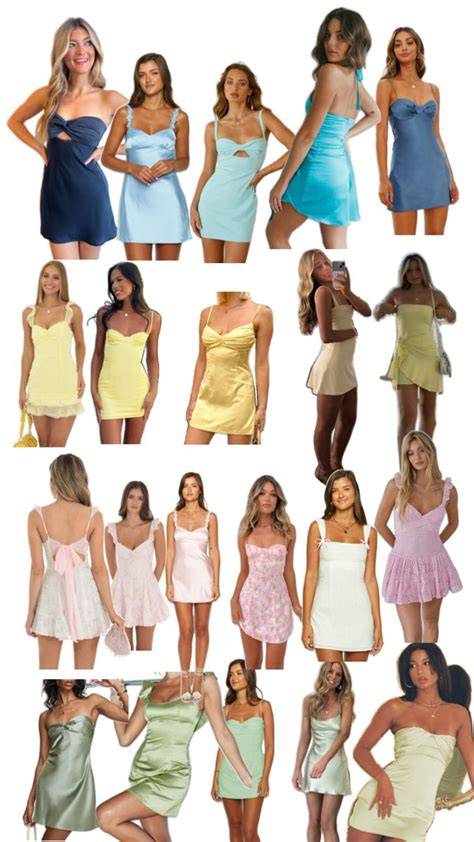 colorful hoCo dress options infographic