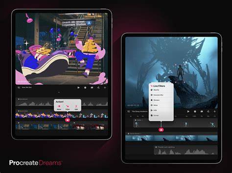 Animation studio on iPad with Procreate Dreams