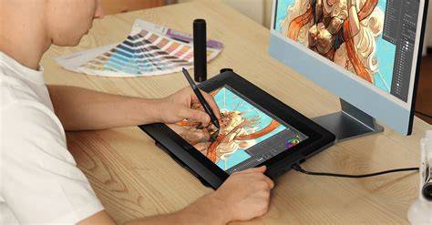 Artist 10 Gen 2 compact drawing display diagram