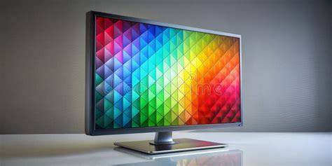 Color-accurate and parallax-free display
