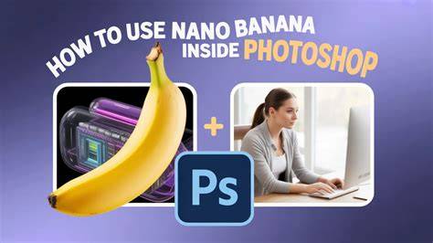 Infographic: Workflow with Nano Banana inside Photoshop