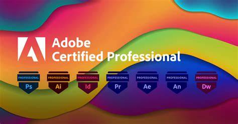 Infographics of Adobe Certification Pathways