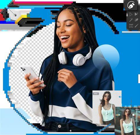 Brand-consistent visuals using background removal