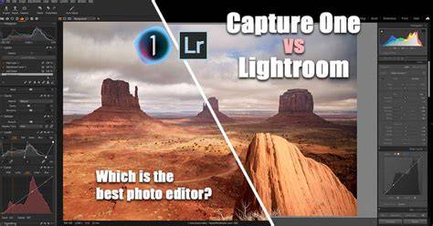 Capture One vs Lightroom comparison chart