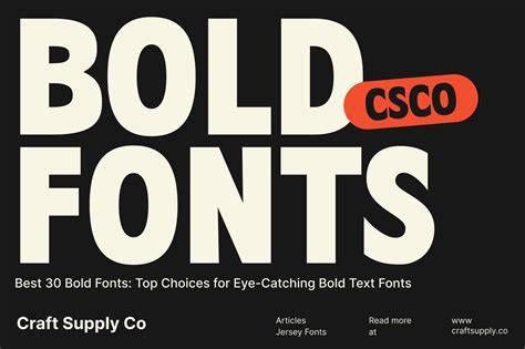 visual examples of bold text effects and typography