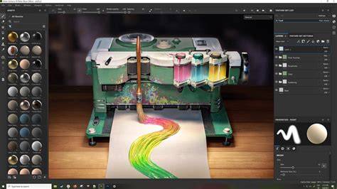 Substance 3D Painter painting workflow