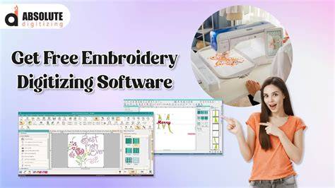 embroidery software hardware setup infographic