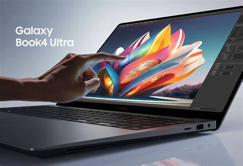 Samsung Galaxy Book4 Ultra high-end laptop display and CPU