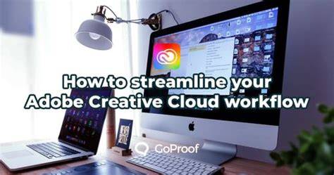 Creative Cloud workflow optimization infographic