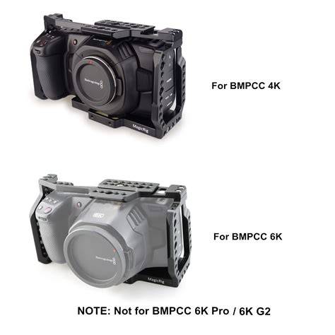 infographic comparing BMPCC, BMPCC 4K, and 6K specs