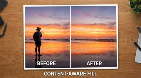 content aware fill workflow diagram