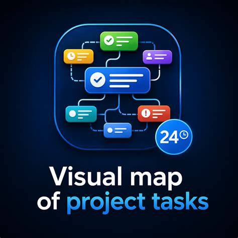 visual map of Resolve project library structure