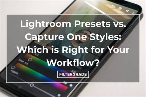 infographics: Lightroom presets workflow