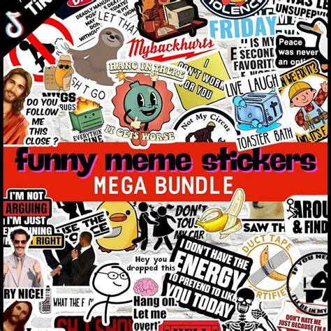 funny stickers and frames visualization