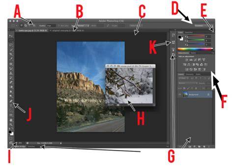 Illustrative diagram of Photoshop Screen Modes