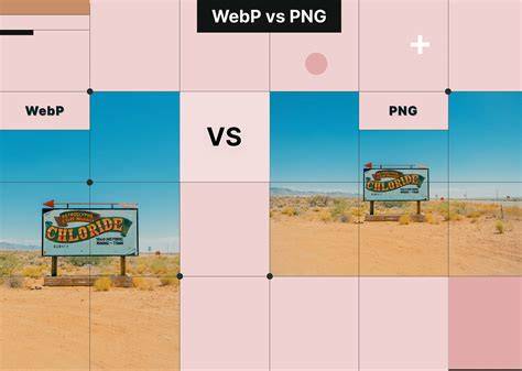 Comparison chart: PNG vs WEBP vs JPEG for UI assets