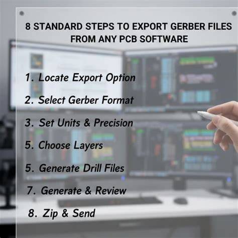 Step-by-step export layers to files diagram