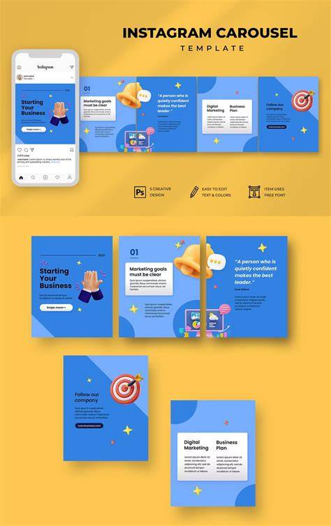 Instagram carousel design templates overview