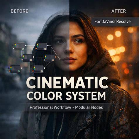 cinematic toning workflow diagram