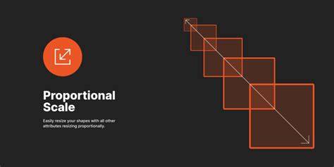 Figma scale tool proportional resizing