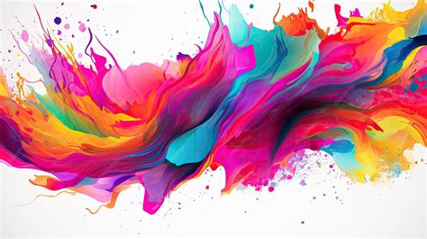 colorful brush strokes diagram
