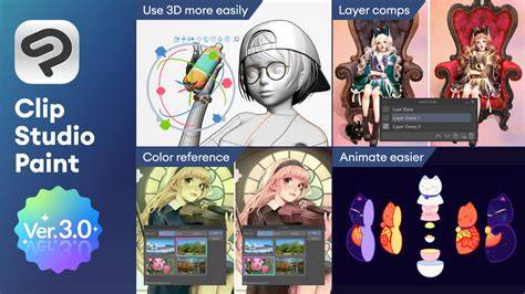 clip studio paint official features comparison