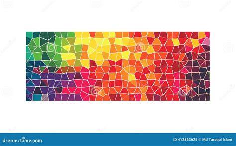 Pixelated mosaic concept illustration