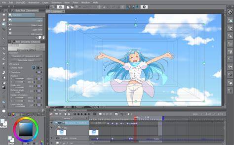 Clip Studio Paint audio waveform timeline troubleshooting