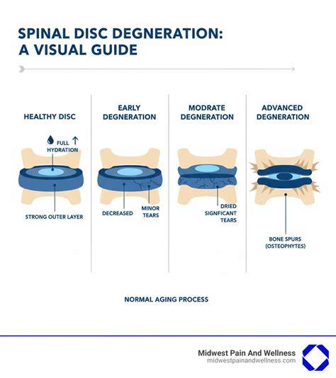 disc repair infographic showing steps