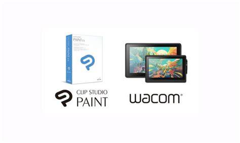 clip studio paint and wacom bundle overview