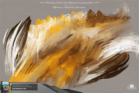 Watercolor painting texture and brush dynamics