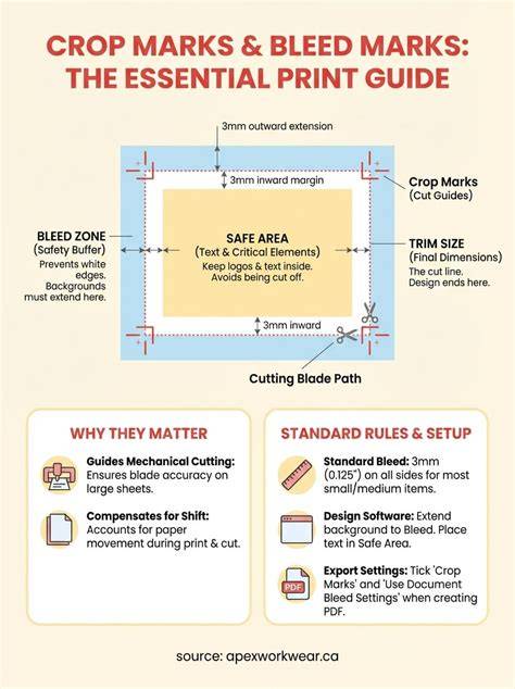 crop marks and bleed diagram