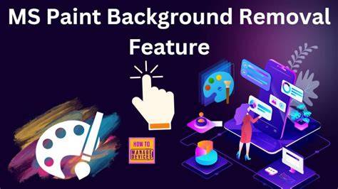 background removal in Paint overview