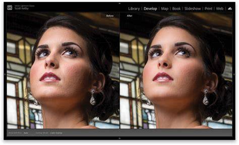 Softening skin and wrinkles in portraits