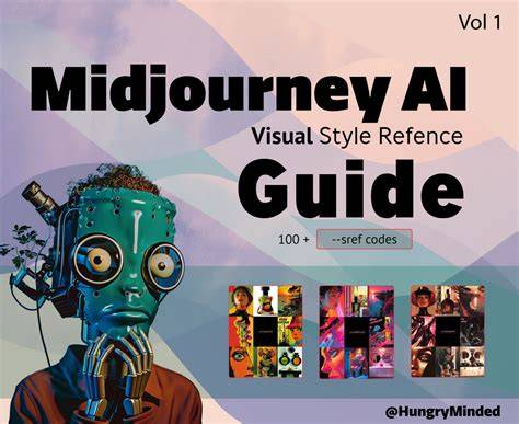Midjourney style reference workflow diagram