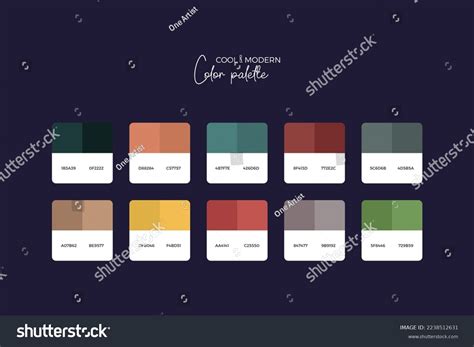 color palette consistency infographic