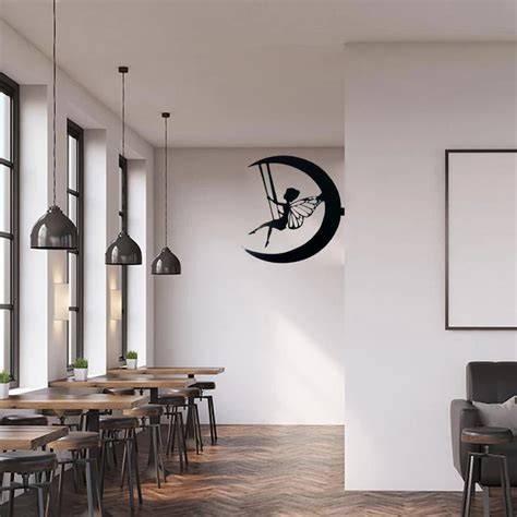 silhouette artwork on wall decor