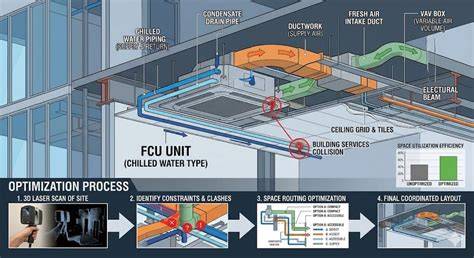 installation space optimization infographic
