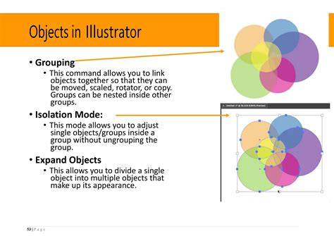 Focus Mode isolation and object grouping