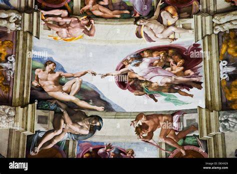 brain-inspired composition in michelangelo's creation of adam