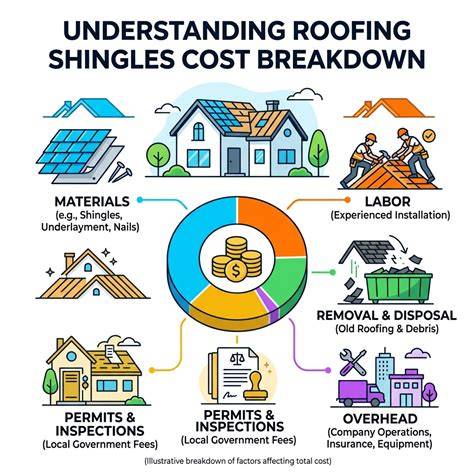 Diagram: DaVinci roofing cost breakdown