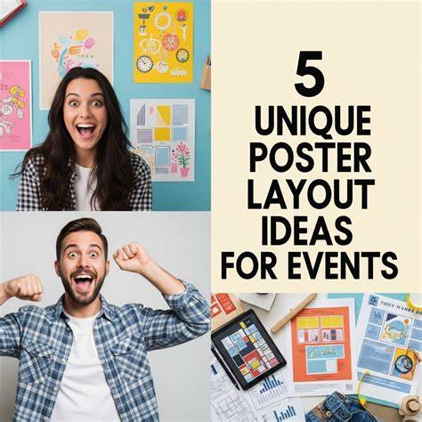 Concept poster layout ideas for collaboration