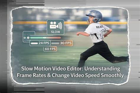 Infographic: frame rates and slow motion mapping
