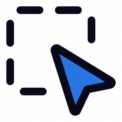 Cursor using fuzzy selection tools