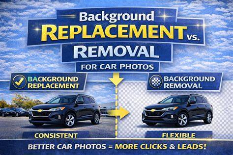 background replacement options for ads