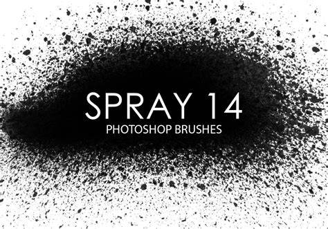 Graffiti brush textures and spray patterns
